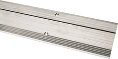 Pemko - 48" Long x 5-1/8" Wide x 1/2" High, Saddle Threshold - Mill Finish Aluminum - Americas Tooling