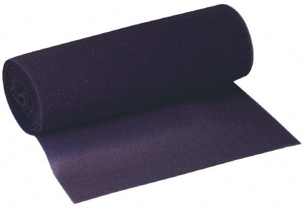 PrecisionAire - 25' Long x 20" Wide x 1/4" Thick, Polyurethane Foam Air Filter Media Roll - MERV 5, 60 to 80% Arrestance Efficiency, 20 to 30% Capture Efficiency, Washable, Use with Room Air Conditioners - Americas Tooling