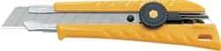 Olfa - Snap Utility Knife - Yellow Plastic Handle - Americas Tooling