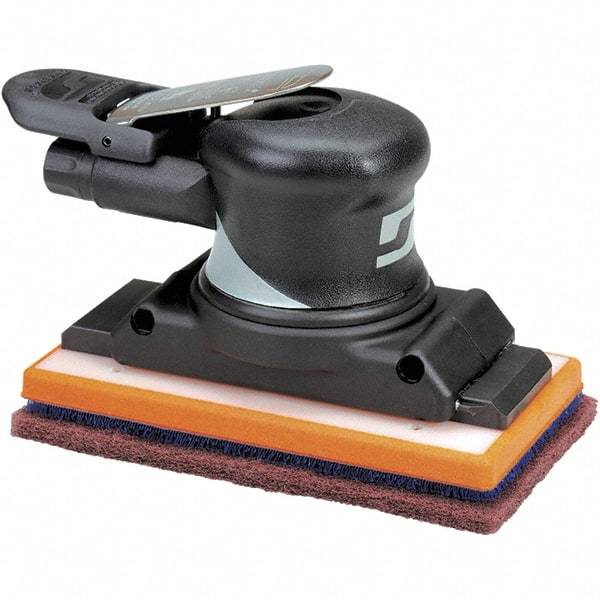 Dynabrade - 0.3 hp Inline Finishing Sander - 18 CFM Air Consumption, 6.21 bar Air Pressure, 1/4 NPT Inlet - Americas Tooling