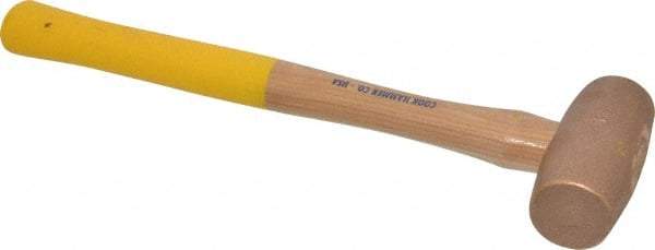 Cook Hammer - 4 Lb Head Nonsparking Mallet - 16" OAL, Wood Handle - Americas Tooling