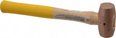 Cook Hammer - 1-1/2 Lb Head Nonsparking Mallet - 13" OAL, Wood Handle - Americas Tooling