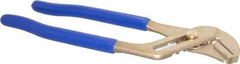 Ampco - 12" OAL, Groove Joint Tongue & Groove Pliers - Standard Straight Jaws, Standard Head - Americas Tooling