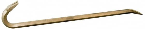 Ampco - 36" OAL Nonsparking Wrecking Bar - 1-11/16" Wide, Aluminum Bronze - Americas Tooling