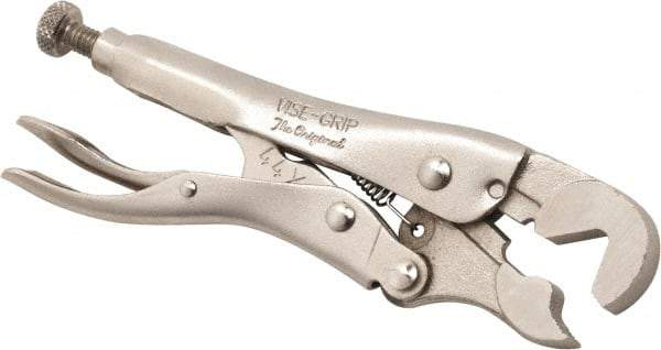 Irwin - 4" OAL Locking Jaw Locking Pliers - 1/4 to 9/16" Jaw Opening, Standard Handle - Americas Tooling