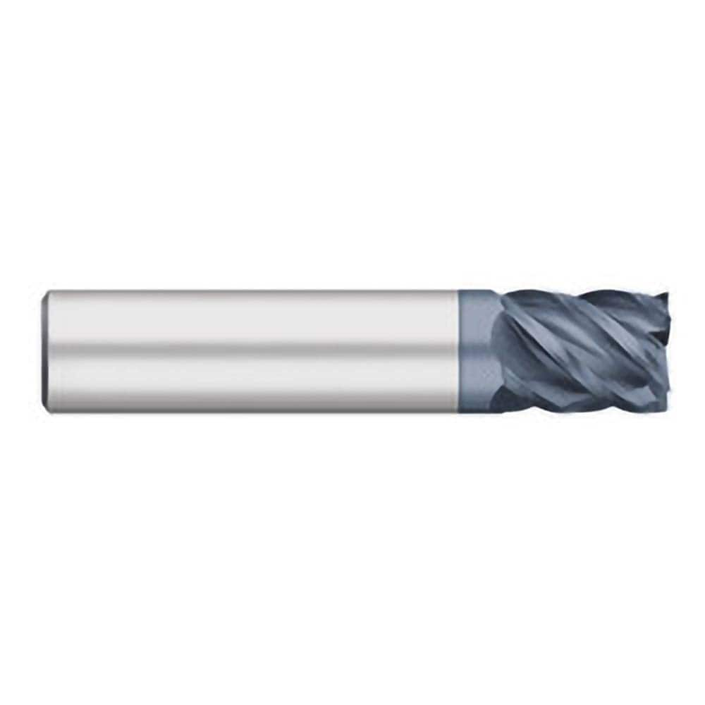 Titan USA - Square End Mills; Mill Diameter (Inch): 1/8 ; Mill Diameter (Decimal Inch): 0.1250 ; Number of Flutes: 5 ; Length of Cut (Inch): 1/4 ; Length of Cut (Decimal Inch): 0.2500 ; Material: Solid Carbide - Exact Industrial Supply