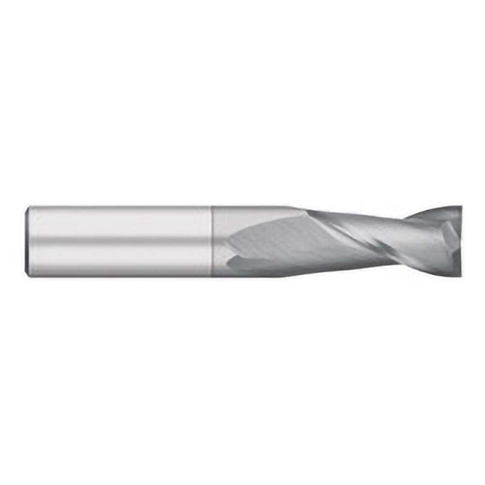 Titan USA - Square End Mills; Mill Diameter (Decimal Inch): 0.1094 ; Number of Flutes: 2 ; Length of Cut (Inch): 3/8 ; Length of Cut (Decimal Inch): 0.3750 ; Material: Solid Carbide ; Finish/Coating: TiCN - Exact Industrial Supply