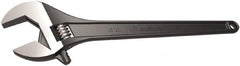 Crescent - 1-11/16" Jaw Capacity, 15" Standard Adjustable Wrench - Steel, Black Finish, 15" OAL - Americas Tooling