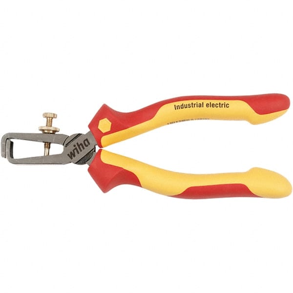 Wiha - 6.3" OAL, 8 AWG Capacity, Wire Stripper - Americas Tooling