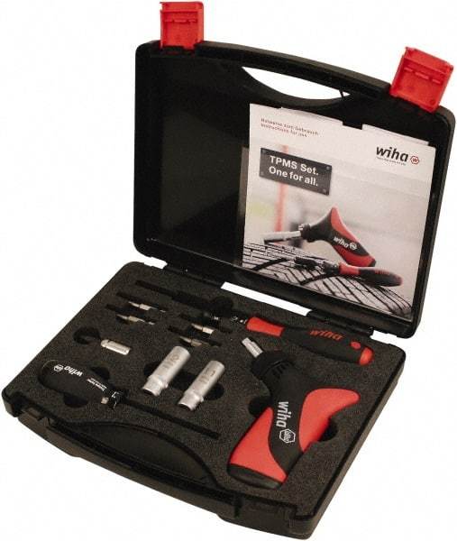 Wiha - 12 Piece Torque Tire Pressure Mounting Kit - Comes in Molded Case - Americas Tooling