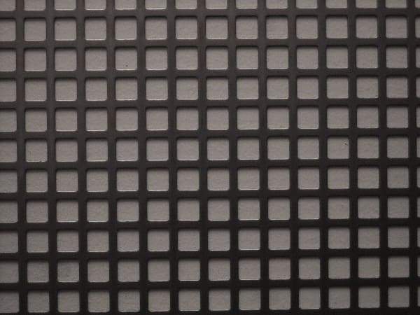 Value Collection - 36 x 40 x 0.06" Perforated Carbon Steel Sheet - 1/2" Straight Square Holes, 11/16" Hole Spacing - Americas Tooling