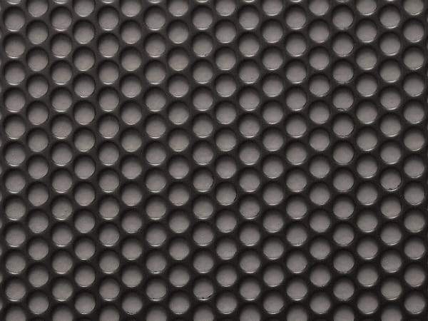 Value Collection - 36 x 40 x 0.06" Perforated Carbon Steel Sheet - 1/4" Staggered Round Holes, 5/16" Hole Spacing - Americas Tooling