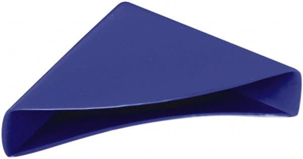 Caplugs - Vinyl Corner Cover - 3/4" Inside Width, 2-1/2" Long, Blue - Americas Tooling