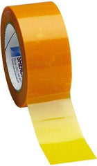 Caplugs - 20mm Wide x 72 Yd Long Yellow Polyester Film High Temperature Masking Tape - Series PC30-20MM, 3.5 mil Thick - Americas Tooling