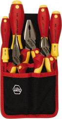 Wiha - 7 Piece Insulated Plier Set - Comes in Clamshell - Americas Tooling