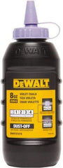 DeWALT - 8 oz Container Chalk Refill - Violet - Americas Tooling