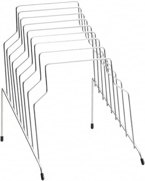 FELLOWES - Silver Inclined File Sorter - Steel - Americas Tooling