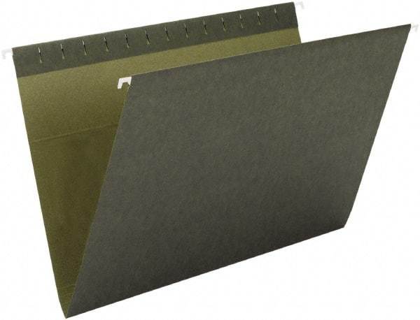 SMEAD - 8-1/2 x 11", Letter Size, Standard Green, Hanging File Folder - 11 Point Stock - Americas Tooling