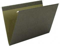 SMEAD - 8-1/2 x 11", Letter Size, Standard Green, Hanging File Folder - 11 Point Stock - Americas Tooling