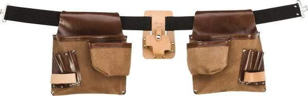 Proto - 11 Pocket Holster - Leather, Tan, 11" Wide x 3" High - Americas Tooling