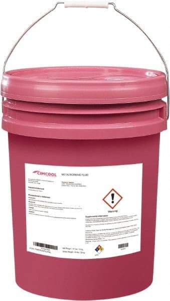 Cimcool - 5 Gal Pail Cutting & Grinding Fluid - Semisynthetic - Americas Tooling