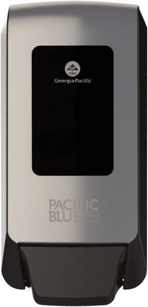 Georgia Pacific - 1000 to 1200 mL Foam Hand Sanitizer Dispenser - Plastic, Wall Mounted, Stainless Steel - Americas Tooling