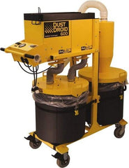 Dustless Technologies - 60 Gal, Plastic Tank, Dry, HEPA Vacuum Cleaner - 15.5 Amps - Americas Tooling