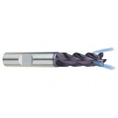 6mm Dia. - 57mm OAL - 4 FL Variable Helix Firex Carbide End Mill - Americas Tooling