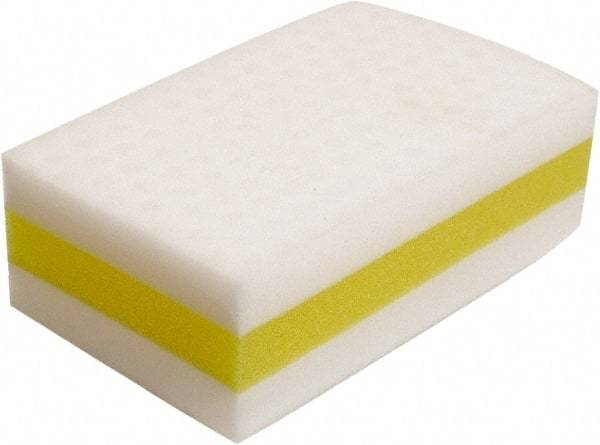 O-Cedar - 4-1/2" Long x 2-3/4" Wide x 1-1/2" Thick Eraser - Heavy-Duty, White - Americas Tooling