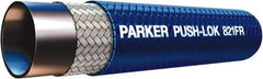 Parker - 3/8" ID x 0.63" OD CTL Push-on Air Hose - 300 Working psi, -40 to 212°F, Blue - Americas Tooling