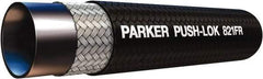 Parker - 3/8" ID x 0.63" OD CTL Push-on Air Hose - 300 Working psi, -40 to 212°F, Black - Americas Tooling