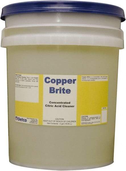 Detco - Liquid Metal Cleaner - Unscented, Pail Container - Americas Tooling