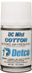 Detco - 7 oz Air Freshener Dispenser Refill - Cotton, Compatible with EQD004 - Americas Tooling