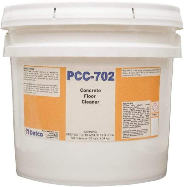 Detco - 25 Lt Pail Cleaner - Use on Concrete - Americas Tooling