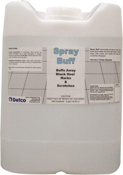 Detco - 5 Gal Drum Spray Buff - Use on Hard Floors - Americas Tooling