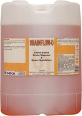 Detco - 5 Gal Liquid Drain Cleaner - Citrus Scent, Drum - Americas Tooling