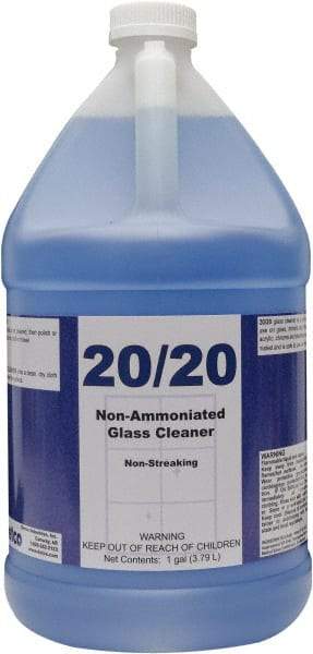 Detco - 1 Gal Bottle Mint Glass Cleaner - Use on Glass - Americas Tooling