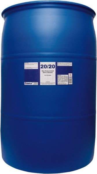 Detco - 55 Gal Drum Mint Glass Cleaner - Use on Glass - Americas Tooling