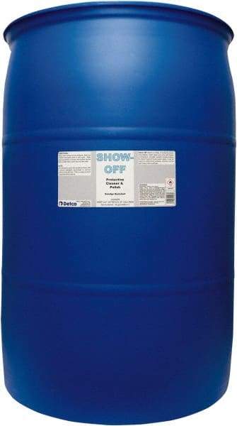 Detco - 55 Gal Drum Unscented Glass Cleaner - Use on Glass, Plastic Surfaces - Americas Tooling