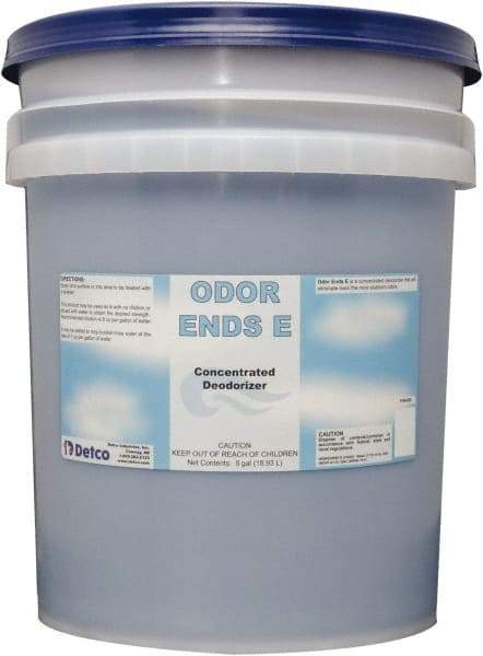 Detco - 5 Gal Pail Deodorizer - Liquid, Unscented, Concentrated, Environmentally Safe - Americas Tooling