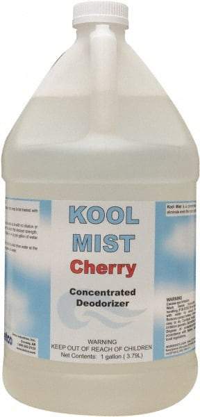 Detco - 1 Gal Bottle Deodorizer - Liquid, Cherry Scent, Concentrated, Environmentally Safe - Americas Tooling