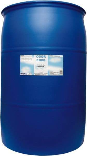 Detco - 55 Gal Drum Deodorizer - Liquid, Unscented, Concentrated, Environmentally Safe - Americas Tooling