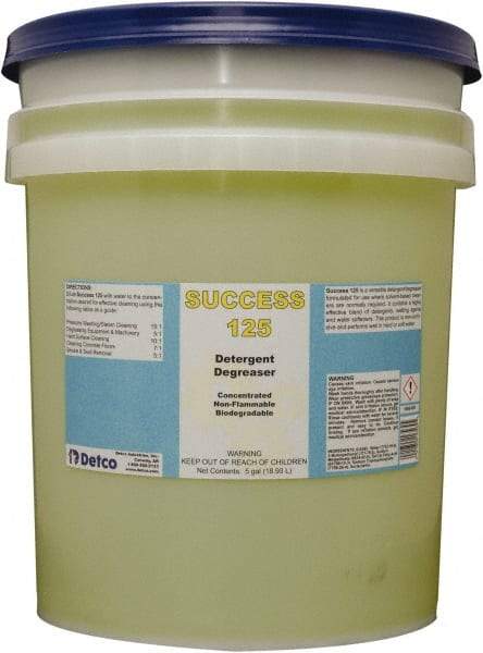 Detco - 5 Gal Bucket Cleaner/Degreaser - Liquid, Butyl-Based, Unscented - Americas Tooling