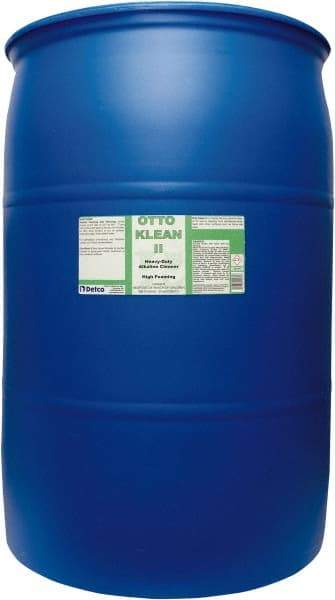 Detco - 55 Gal Drum Cleaner/Degreaser - Liquid, Alkaline, Unscented - Americas Tooling