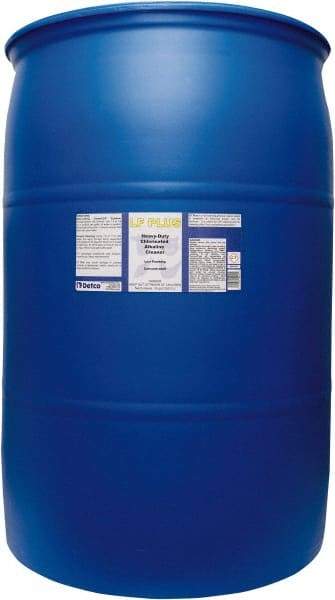 Detco - 55 Gal Drum Cleaner/Degreaser - Liquid, Alkaline, Unscented - Americas Tooling