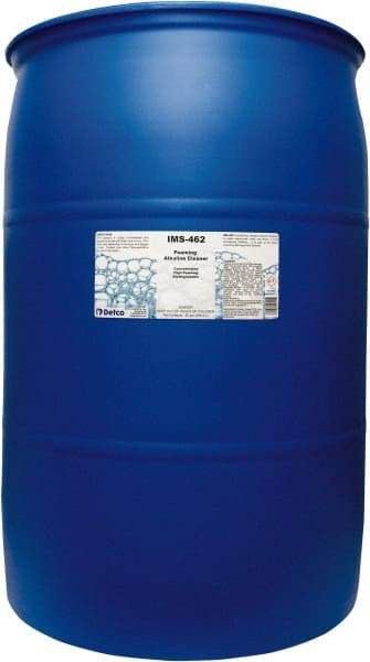 Detco - 55 Gal Drum Cleaner/Degreaser - Liquid, Alkaline, Unscented - Americas Tooling