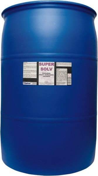 Detco - 55 Gal Drum Cleaner/Degreaser - Liquid, Butyl-Based, Unscented - Americas Tooling