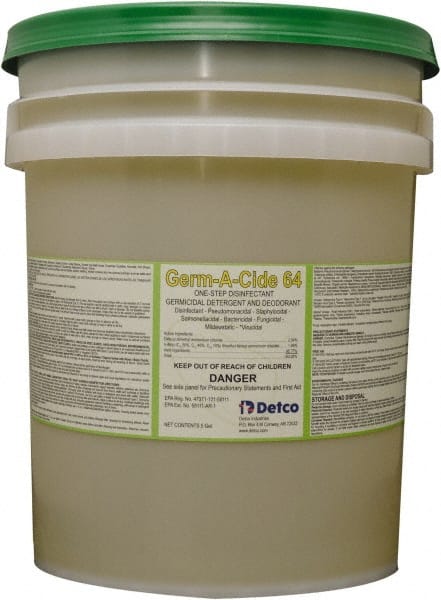 Detco - 5 Gal Bucket Disinfectant - Exact Industrial Supply