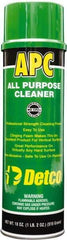 Detco - 20 oz Aerosol All-Purpose Cleaner - Aerosol, Butyl-Based, Lemon - Americas Tooling