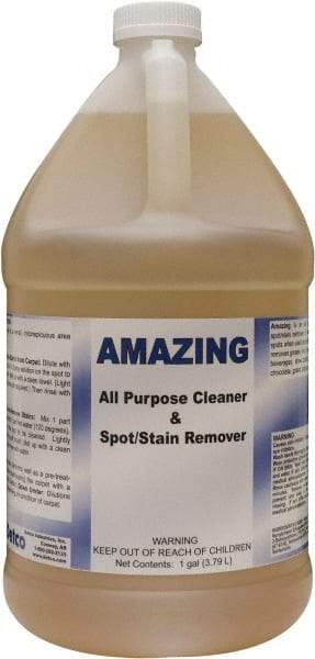 Detco - 1 Gal Bottle Spot/Stain Cleaner - Liquid, Butyl-Based, Unscented - Americas Tooling